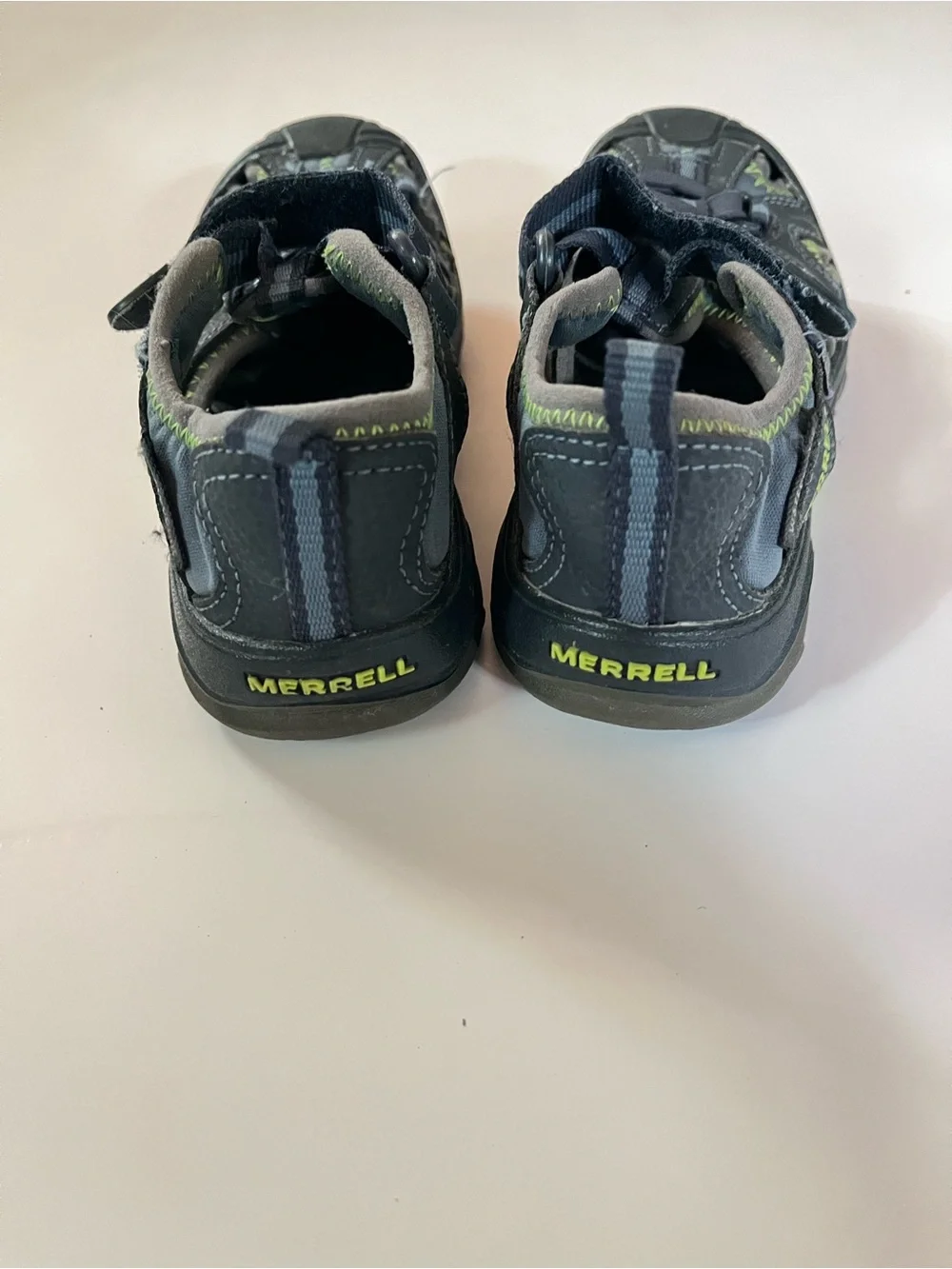 Merrill Kids Hydro Trekker size 12 green and blue